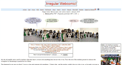 Desktop Screenshot of irregularwebcomic.net